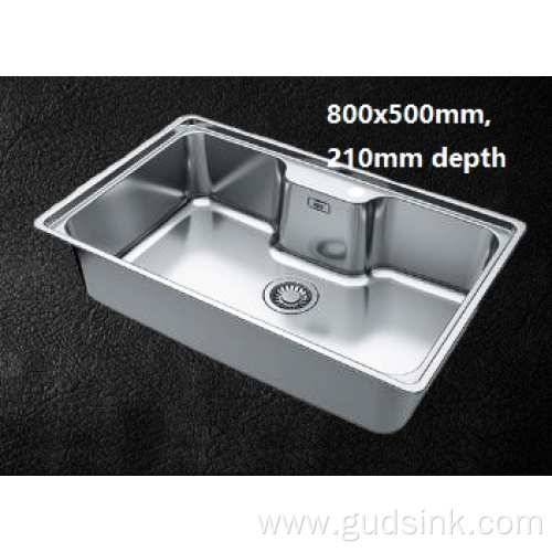 Factory price single bowl kitchen sinks